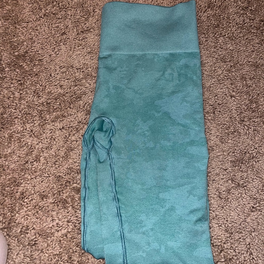 Gymshark seamless blue camo leggings